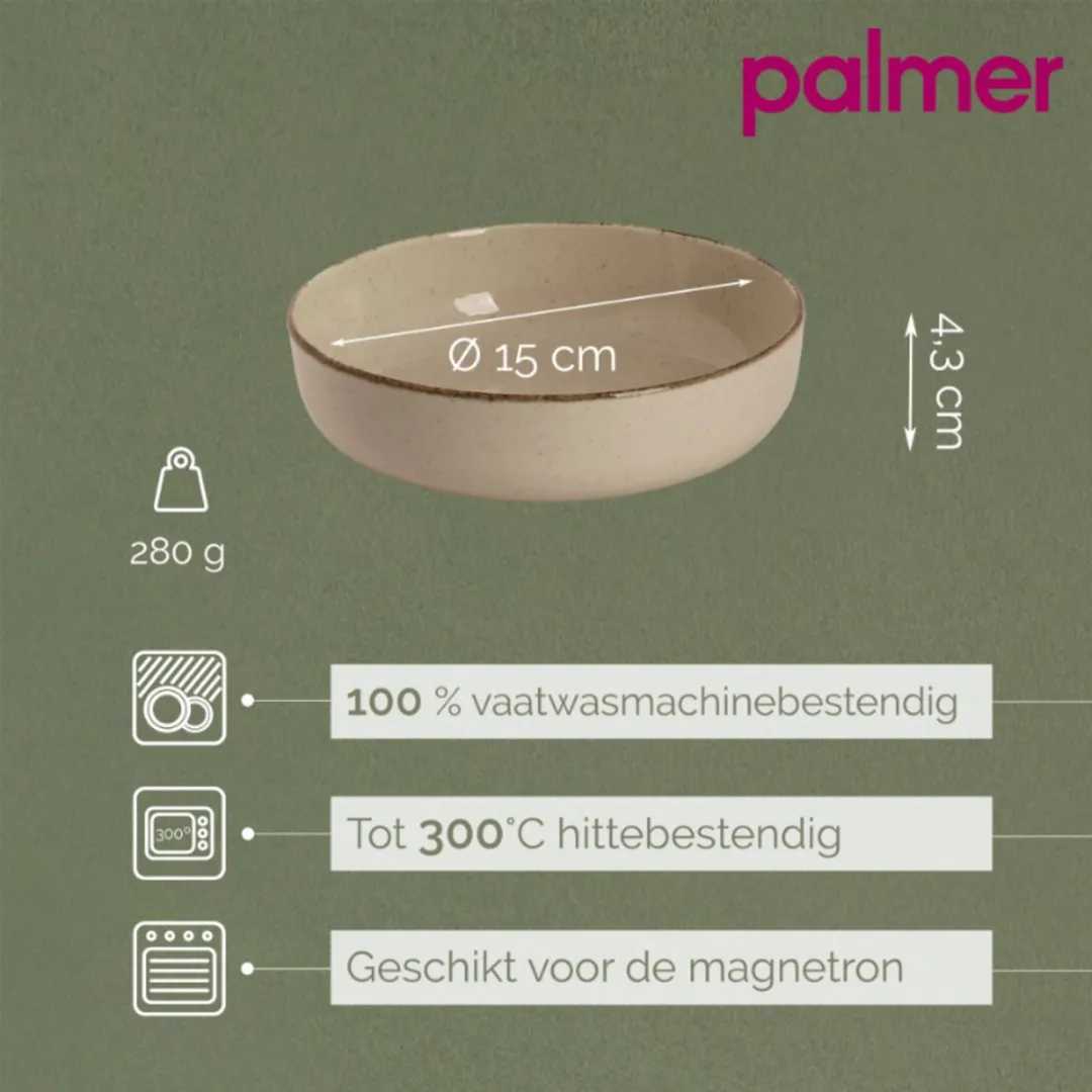 Palmer Antigo Kom 47cl - 2 Stuks - Crème