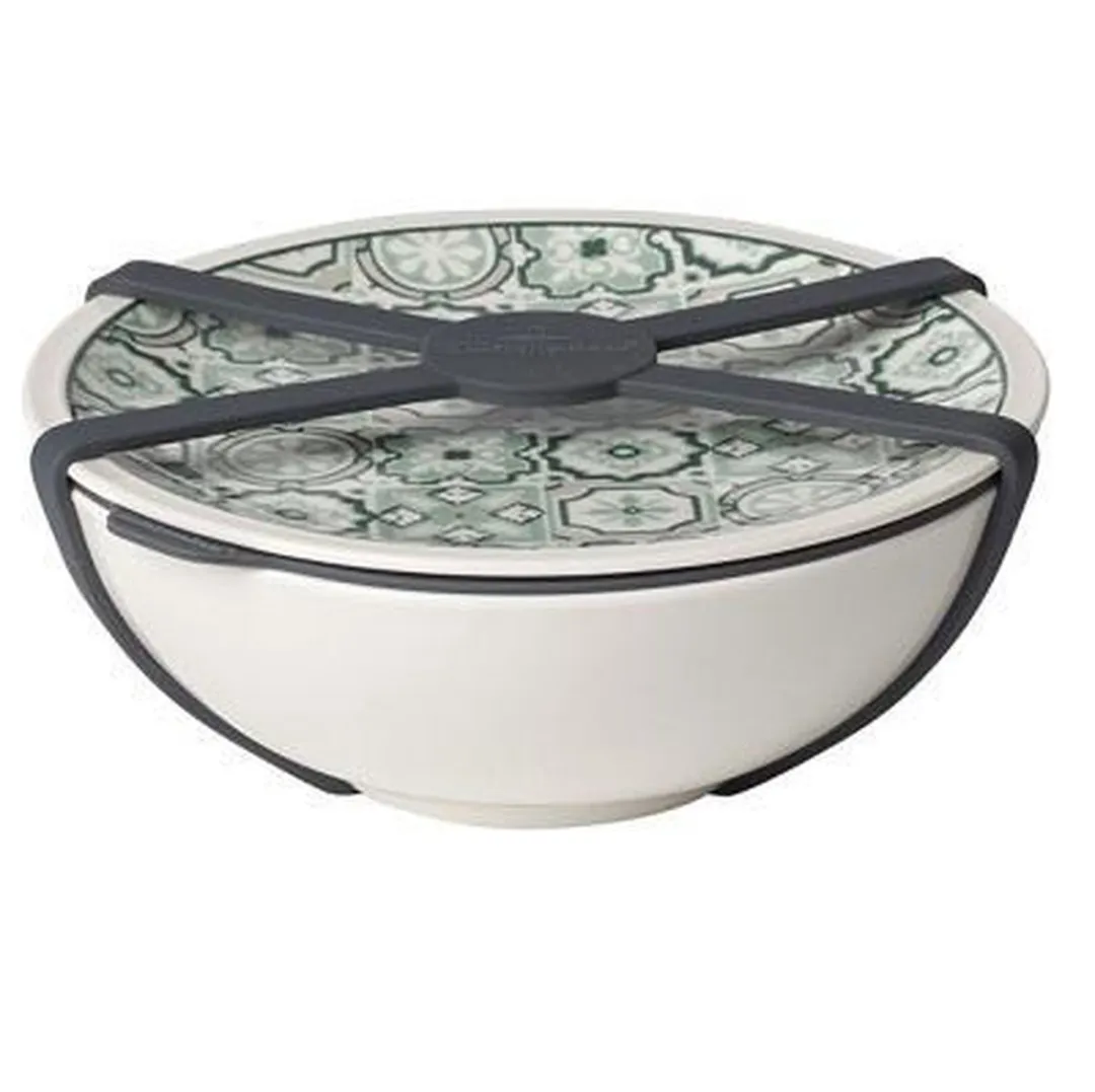 Villeroy & Boch To Go Jade Schaal M - Grijs/ Groen