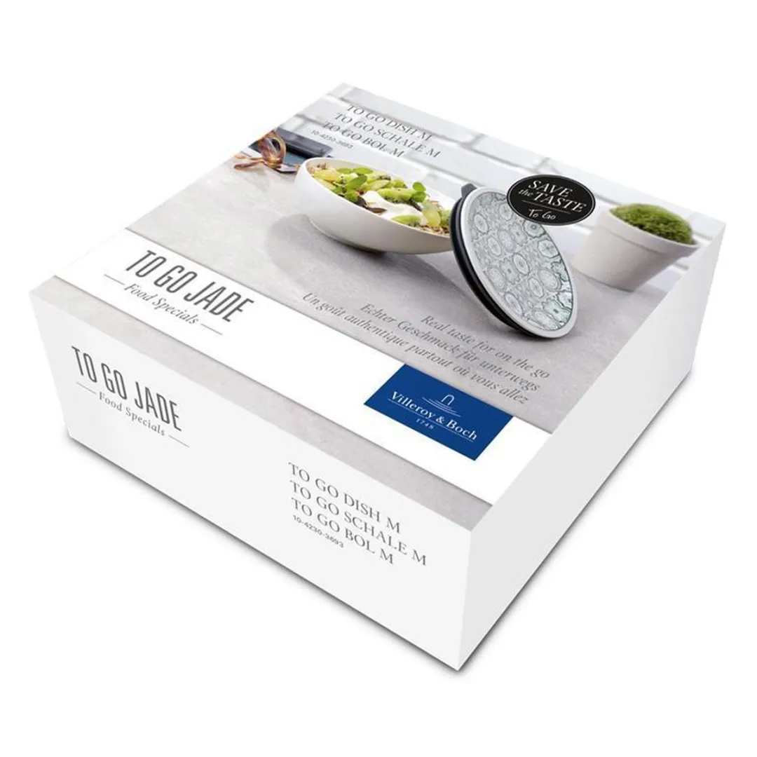 Villeroy & Boch To Go Jade Schaal M - Grijs/ Groen