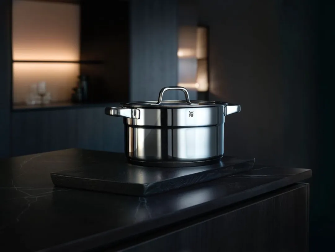 WMF Compact Cuisine Pannenset 9-delig - Zilver