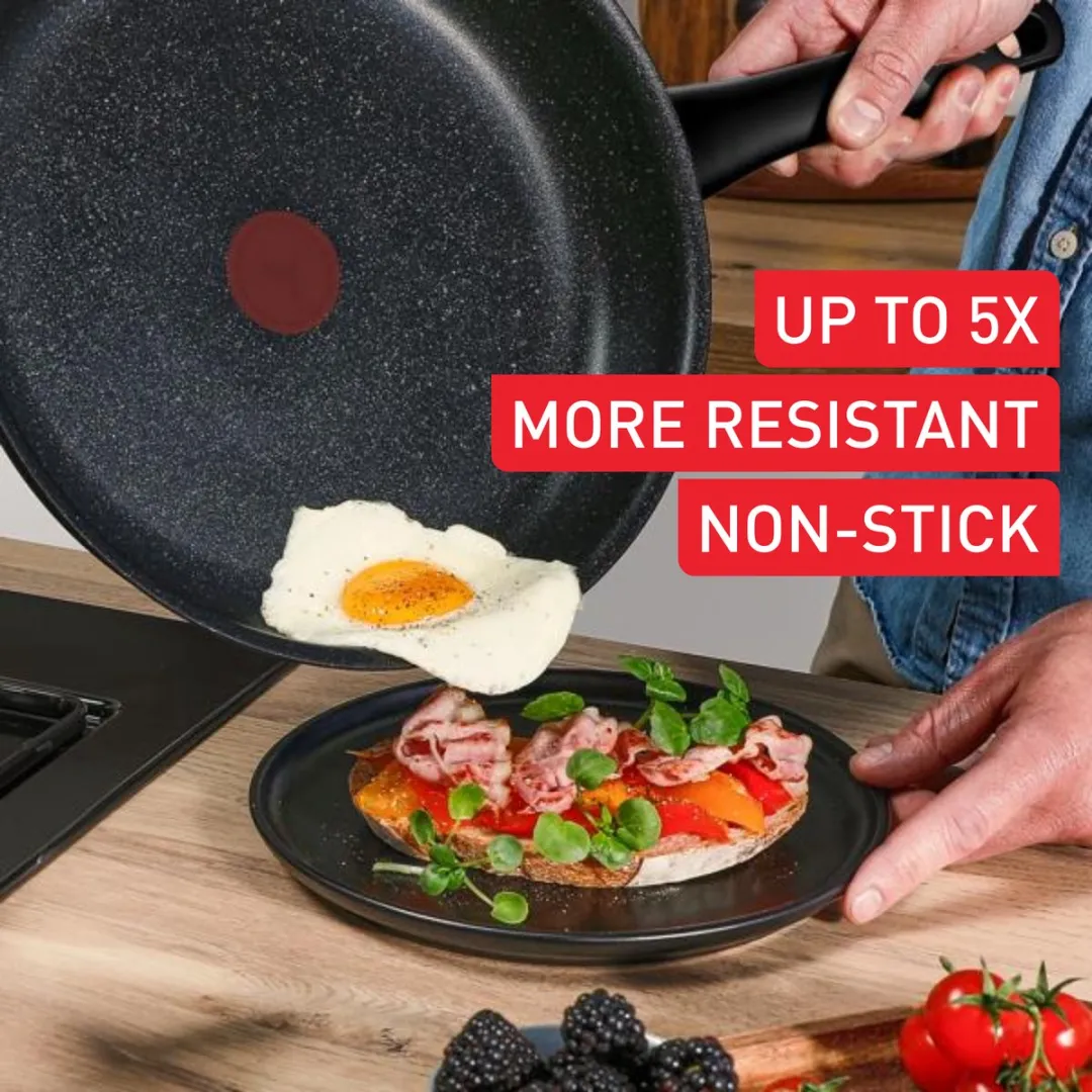 Tefal Ultimate Hapjespan Ø24cm - Inductie - Zwart