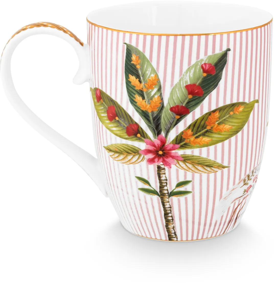 Pip Studio La Majorelle Mokken - 2 Stuks 450ml Roze