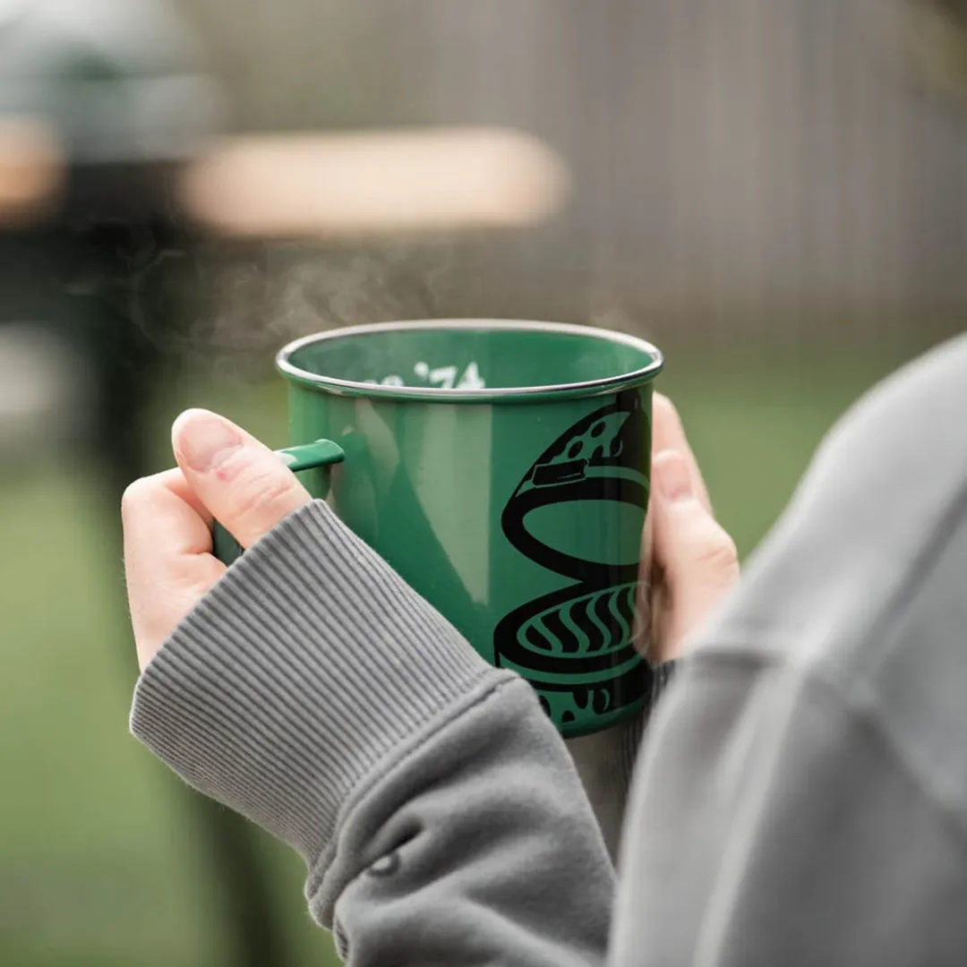Big Green Egg Mok Geëmailleerd 300ml - Groen - afbeelding 6 van 6