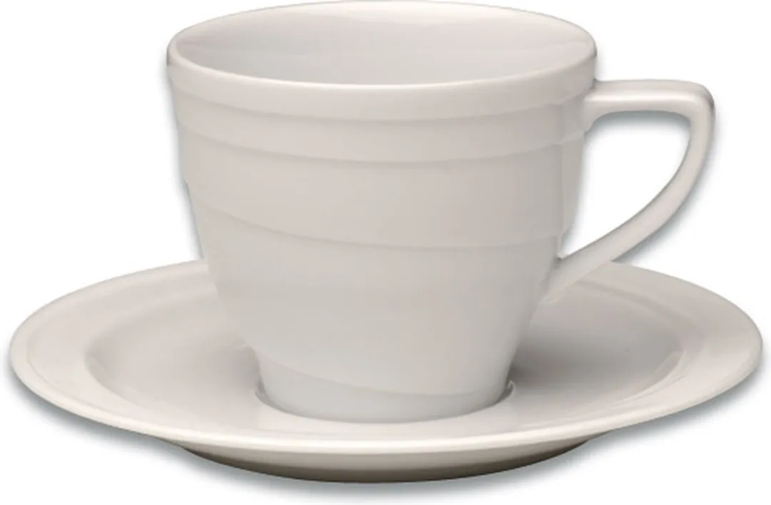 BergHOFF Hotel Line Koffiekopje & Schoteltje 180ml - Wit