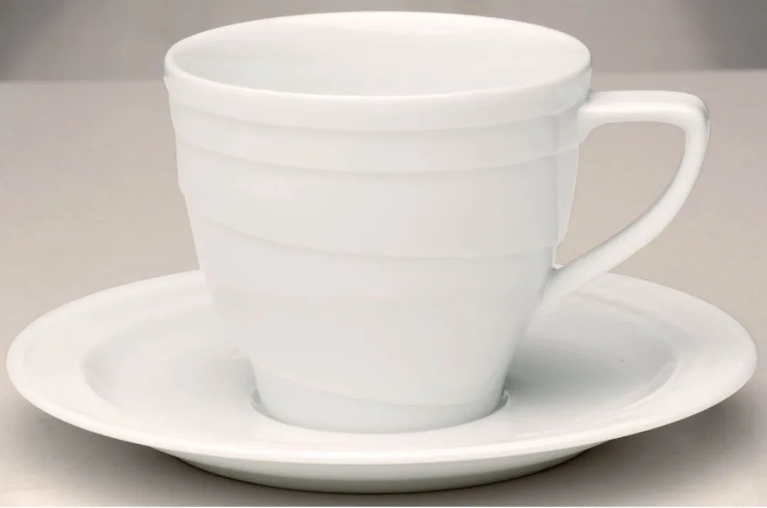 BergHOFF Hotel Line Koffiekopje & Schoteltje 180ml - Wit