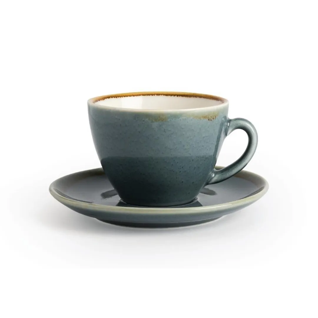 Olympia Kiln Koffiekoppen Set 6 - Blauw 23cl