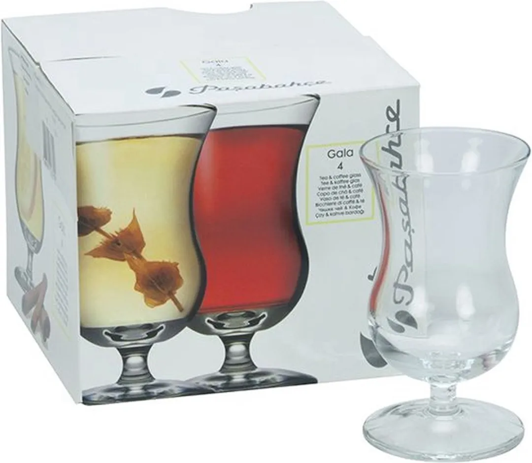 Pasabahce Kleine Gala Glazen 120ml - 4 Stuks