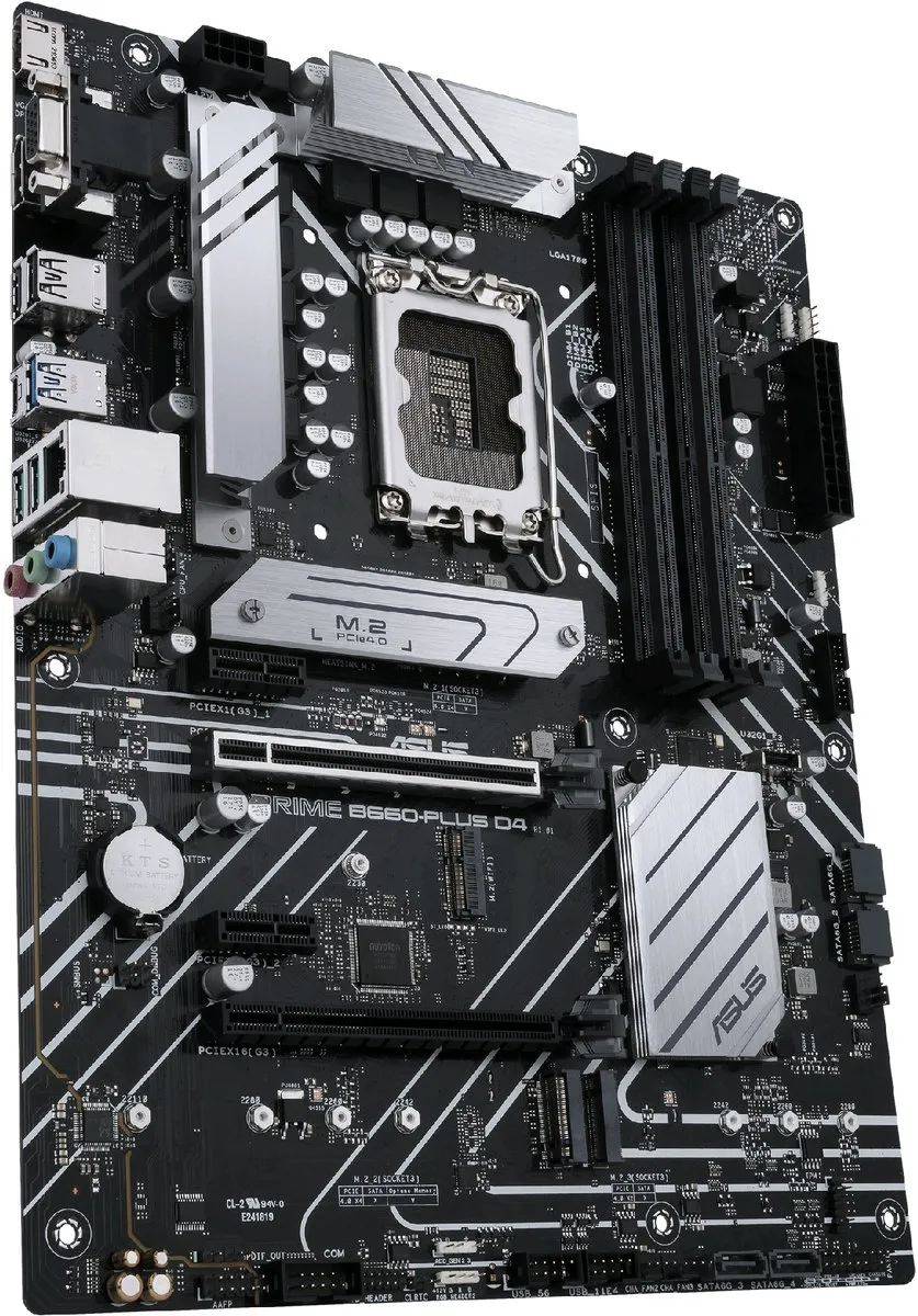ASUS PRIME B660-PLUS D4 Moederbord - 4x DDR4
