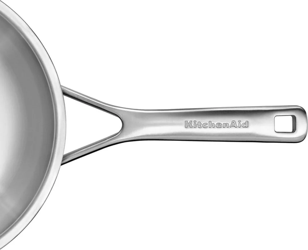 KitchenAid Steelpan Multi-Ply RVS 24cm - 3.7L - Zilver - afbeelding 6 van 6