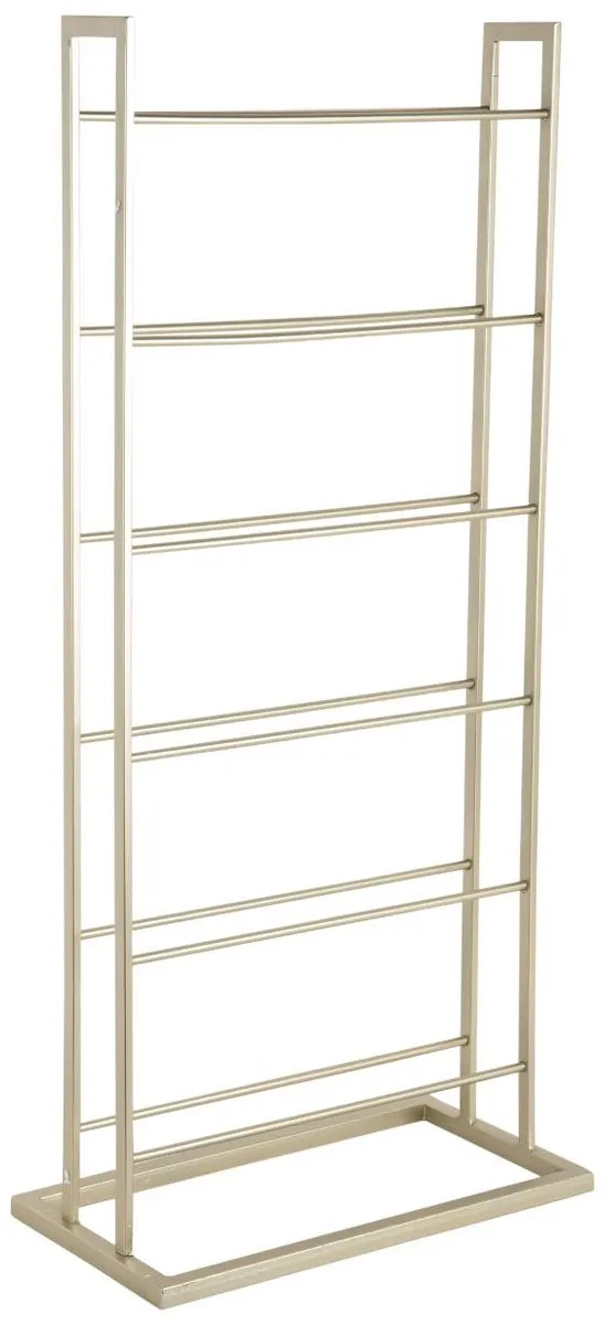 Present Time Wijnrek PT4272GD - 6 Flessen - Goud - 38x20x84.5cm