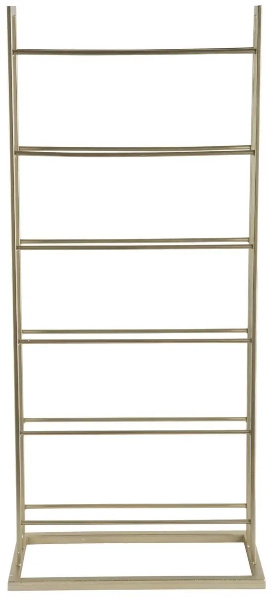 Present Time Wijnrek PT4272GD - 6 Flessen - Goud - 38x20x84.5cm