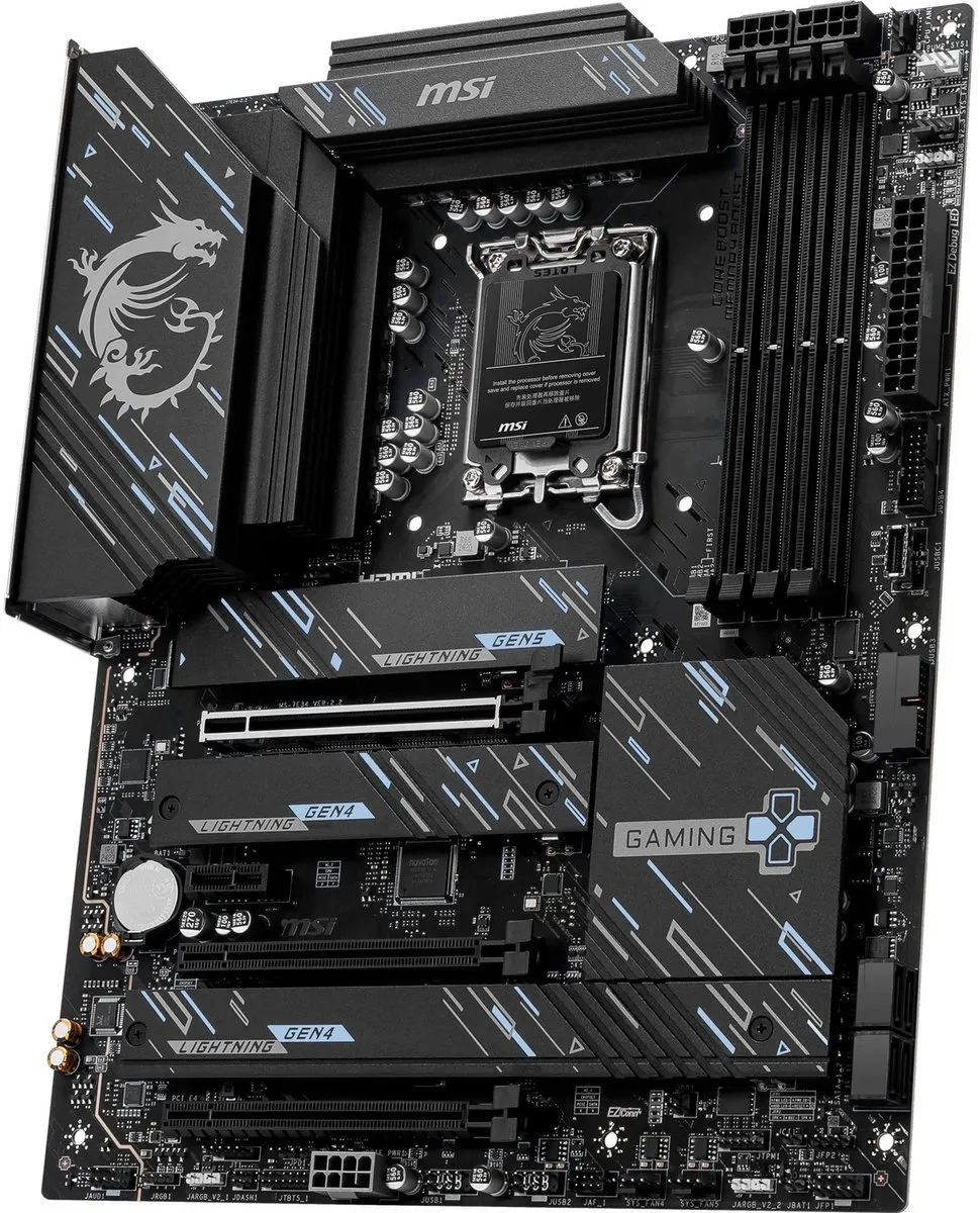 MSI Z890 Gaming Wifi Moederbord - ATX - DDR5 - Wi-Fi 7 - afbeelding 6 van 6