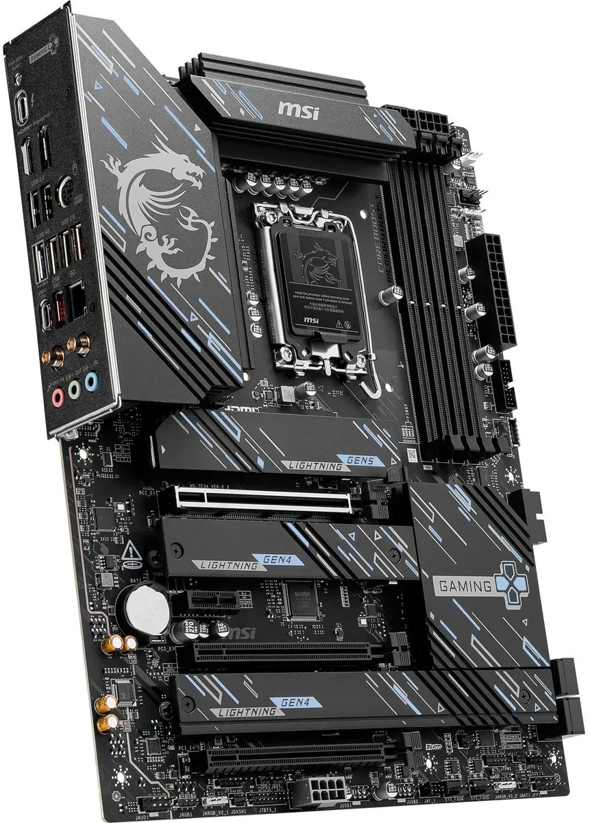 MSI Z890 Gaming Wifi Moederbord - ATX - DDR5 - Wi-Fi 7