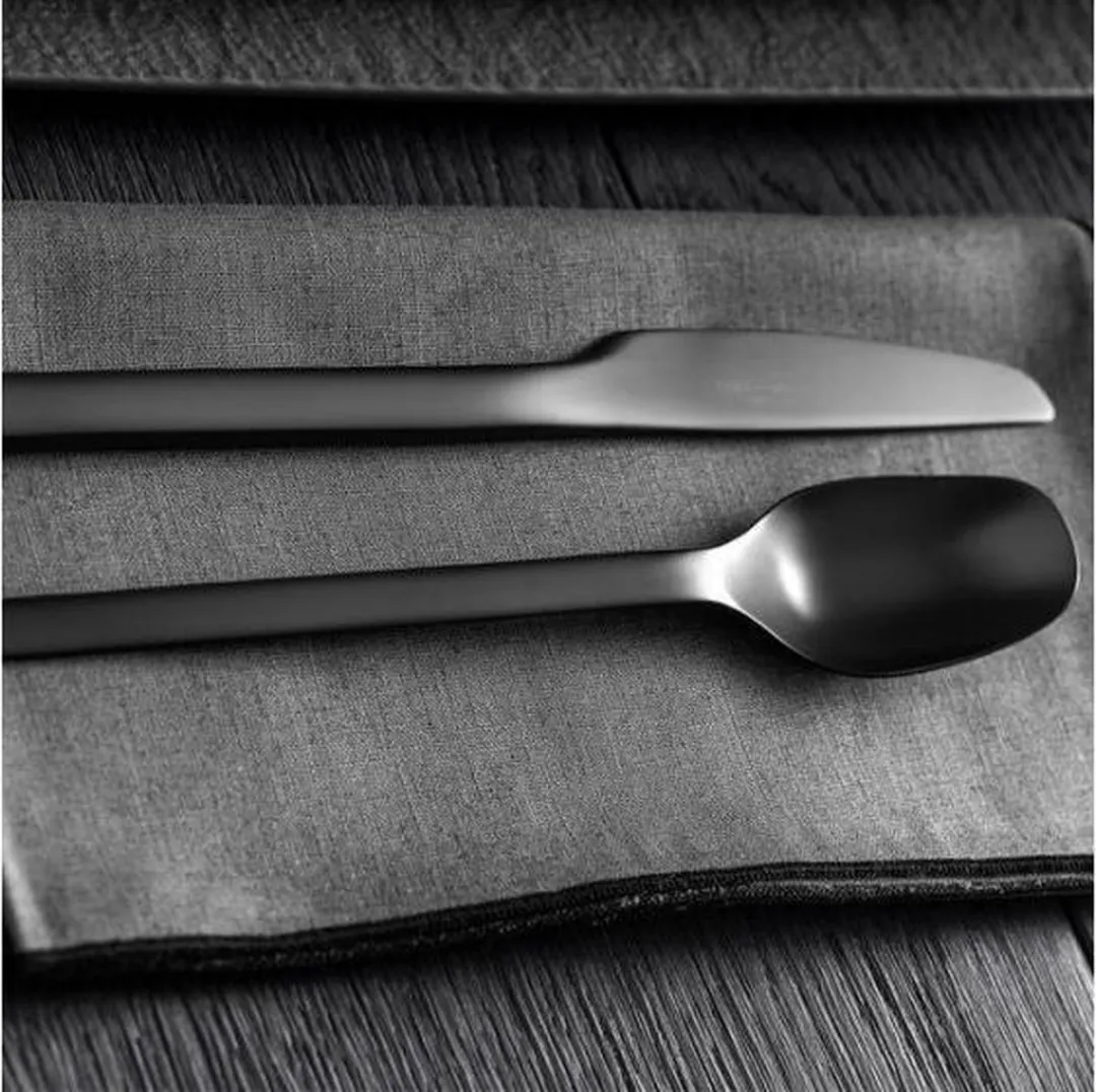Villeroy & Boch Manufacture Rock Bestekset - 16-delig Zwart