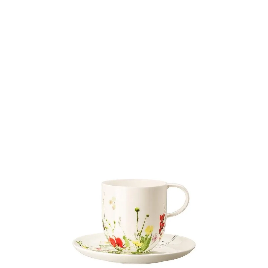 Rosenthal Brillance Fleurs Sauvages Mok 340ml - Wit