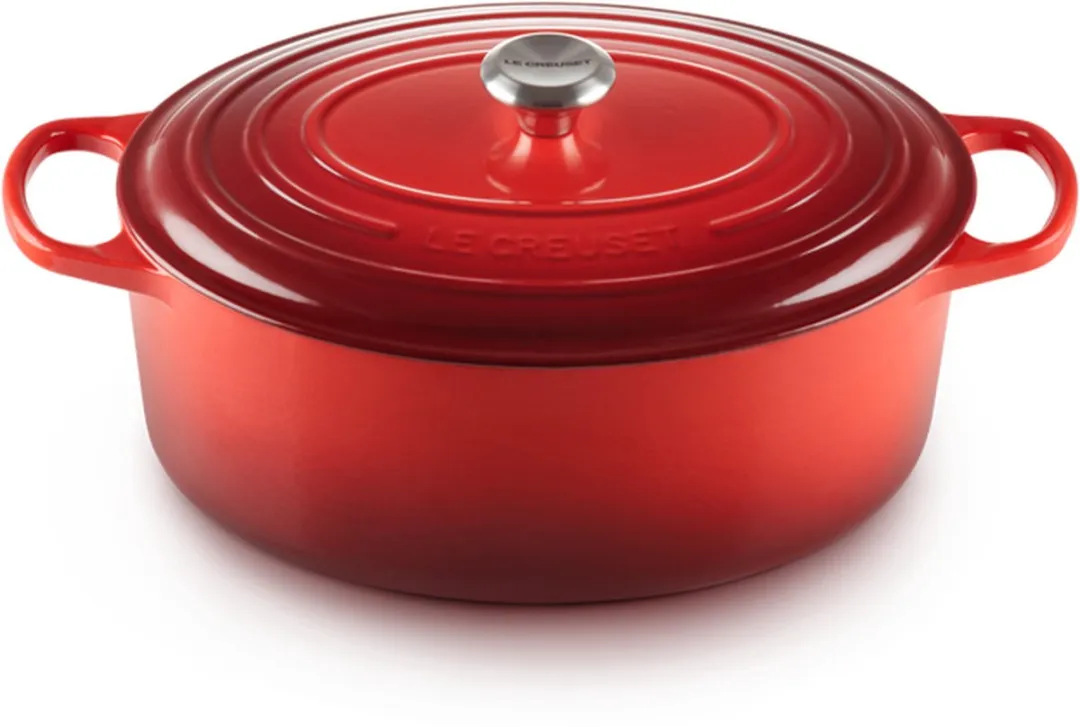 Le Creuset Signature Braadpan 8,9L - 35cm - Kersenrood