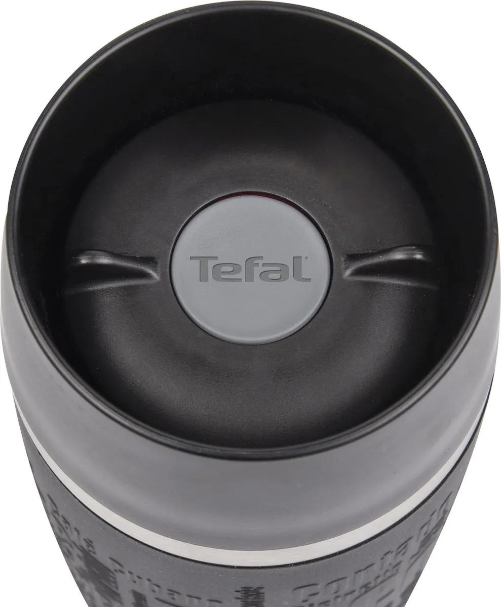 Tefal Travel Mug K30811 Reisbeker 360ml - Zwart - afbeelding 6 van 6