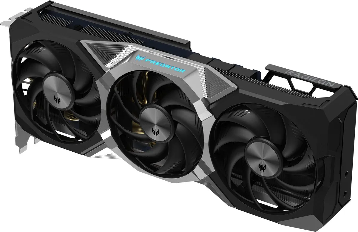 Acer Predator BiFrost RX 9070 XT OC Videokaart 16GB GDDR6 - Zwart - afbeelding 6 van 6