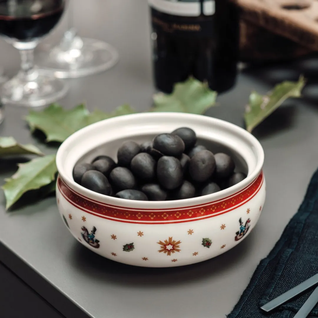 Villeroy & Boch Toy's Delight Suikerpot 14-8585-0960 - 500ml - Kerst Rood/Wit