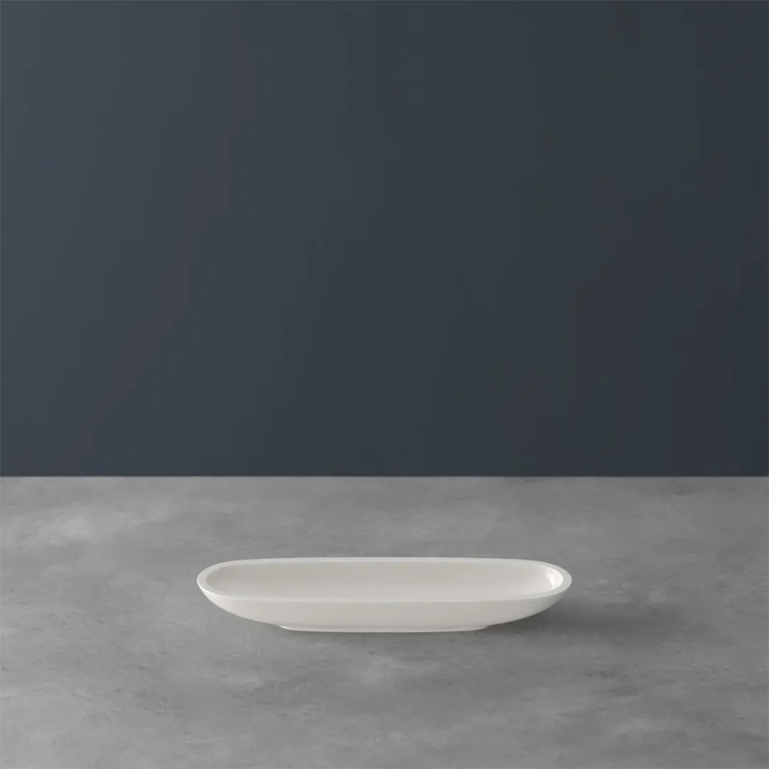 Villeroy & Boch Artesano Original Olijvenschaal 28x8cm - Wit