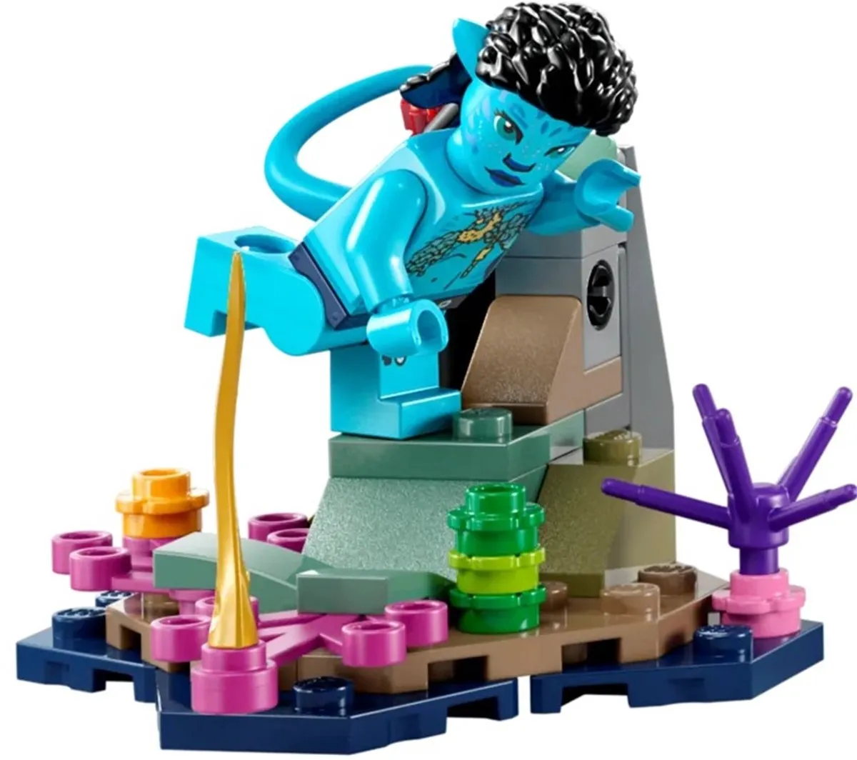 LEGO Avatar Payakan the Tulkun & Crab Suit 75579 Bouwset - Meerkleurig