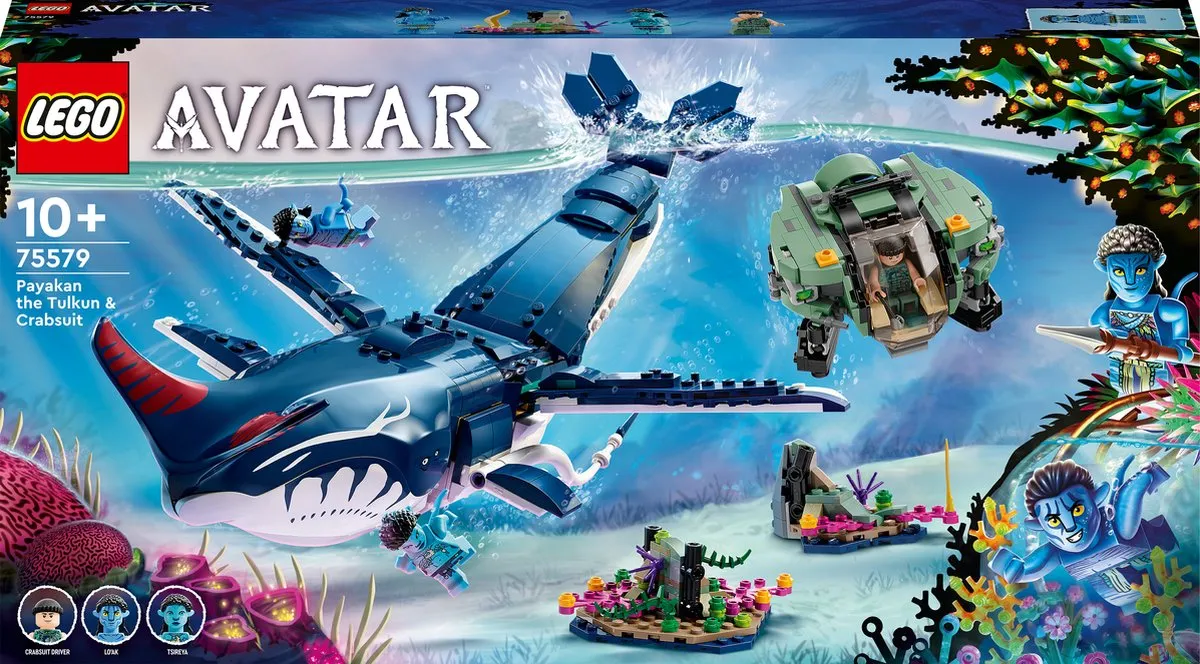 LEGO Avatar Payakan the Tulkun & Crab Suit 75579 Bouwset
