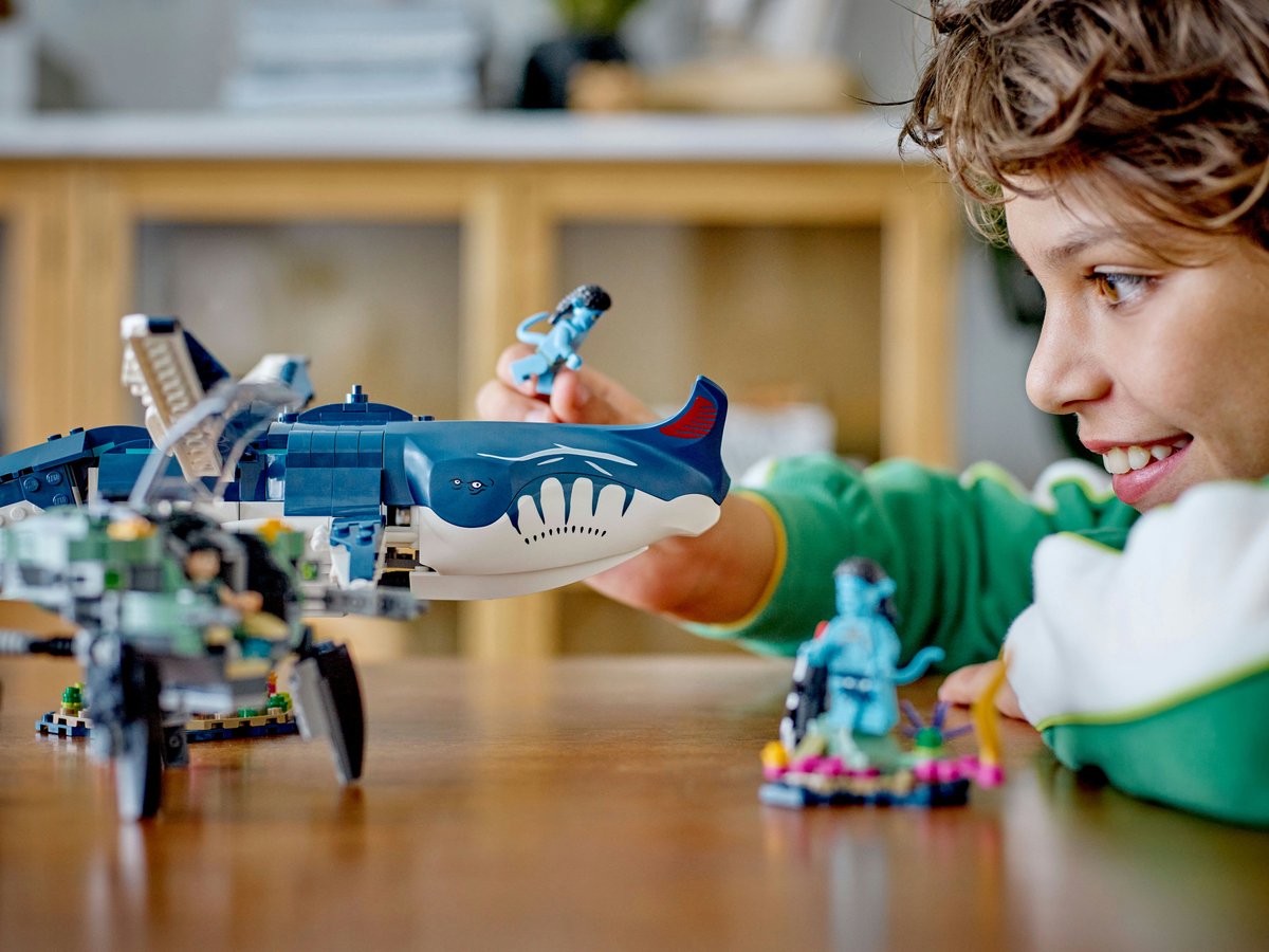 LEGO Avatar Payakan the Tulkun & Crab Suit Bouwset - 75579