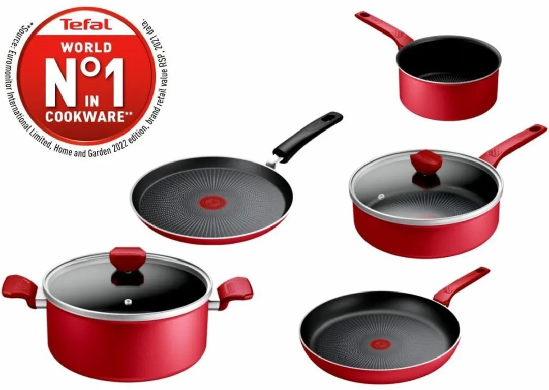 Tefal Daily Chef Expert C2890602 Koekenpan - 28cm - Rood - afbeelding 6 van 6