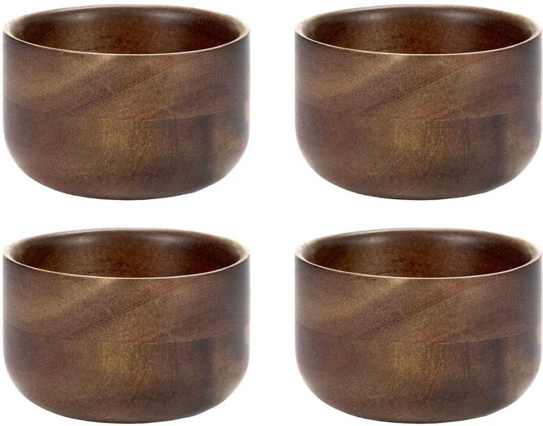 Serax Giel Dedeurwaerder Houten Theekopjes 150ml - 4 Stuks - afbeelding 5 van 6