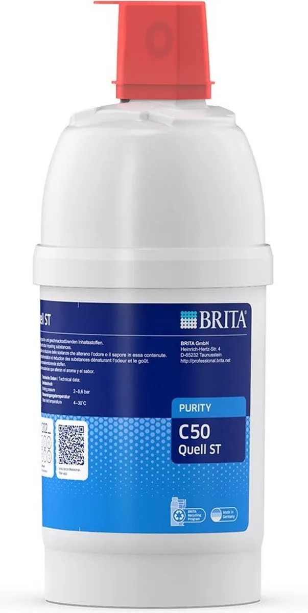 BRITA Purity C50 Quell ST Filterpatroon - 960ml - Multicolor