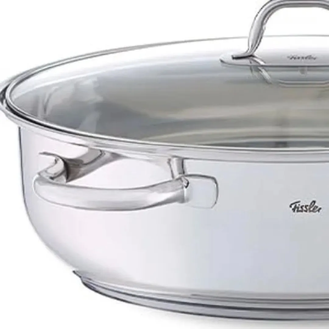 Fissler Special Braadpan 38cm - Edelstaal - 2 Stuks