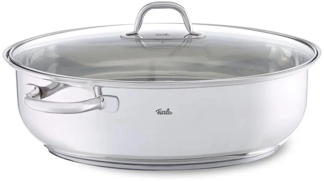 Fissler Special Braadpan 38cm - Edelstaal - 2 Stuks