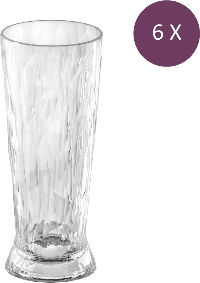 Koziol Superglas Club No. 10 Bierglas 300ml