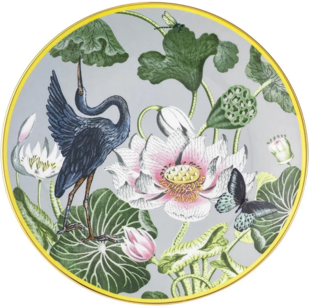 Wedgwood Wonderlust Dessertbord 20cm Waterlily - Meerdere kleuren