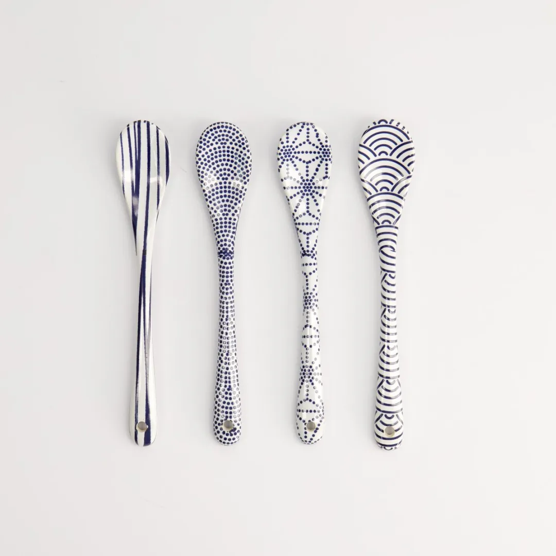 Tokyo Design Studio Nippon Blue Lepelset 13cm
