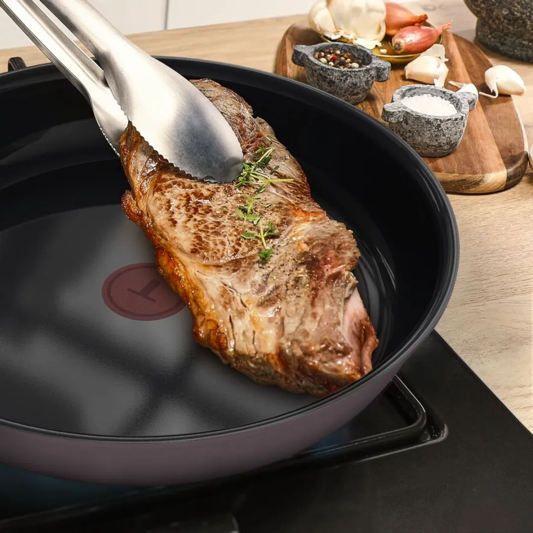 Tefal Ceramic Control Koekenpan 24cm - Grijs - afbeelding 6 van 6