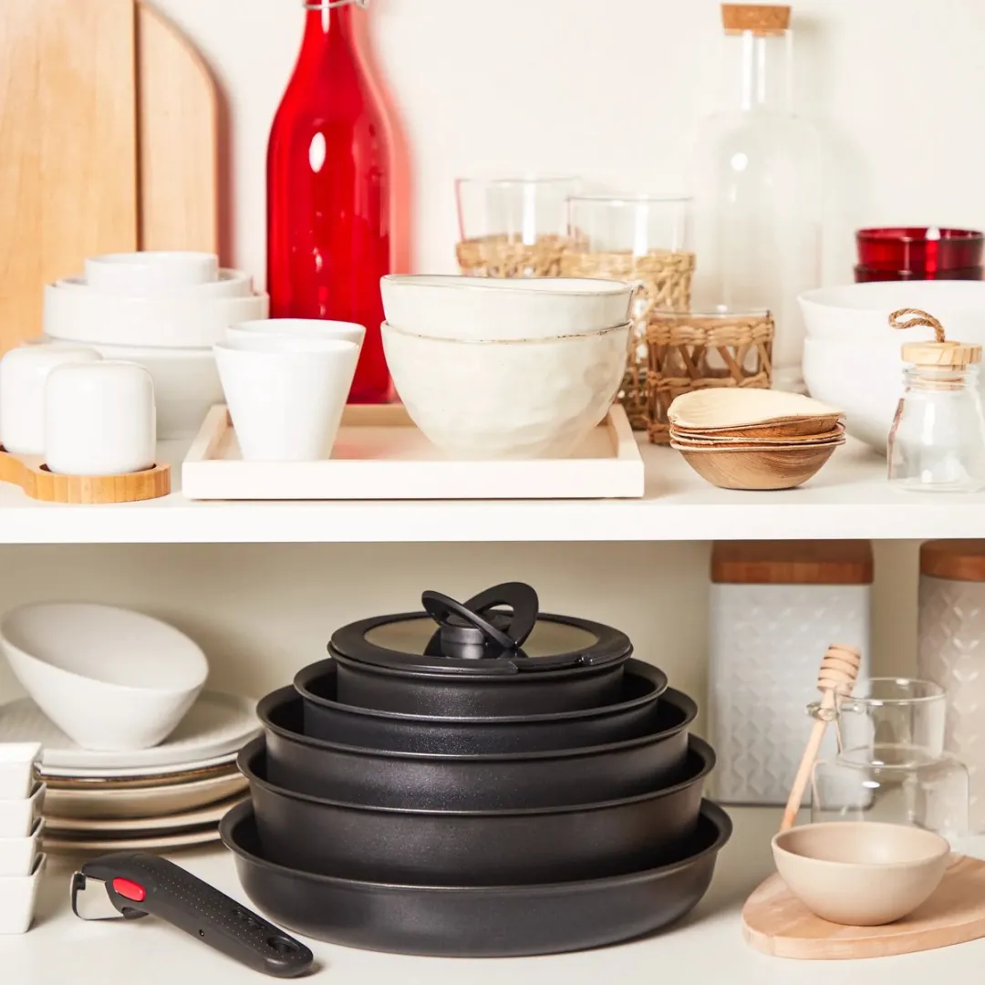 Tefal Ingenio Eco Resist Koekenpan 28cm - Inductie - Zwart