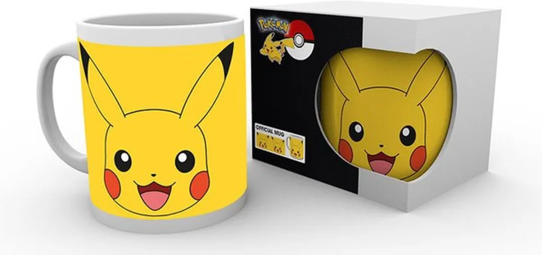 Pokémon Pikachu Mok MG0579 Keramiek - 325ml Geel