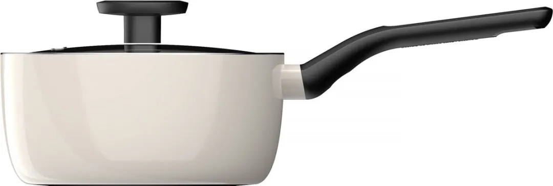BergHOFF LEO Sauspan 1.95L - Ø18cm - Wit - PFAS-vrij