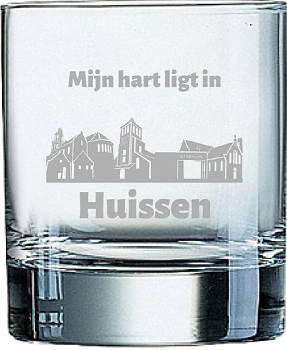 Arcoroc Huissen Gegraveerd Whiskeyglas 20cl