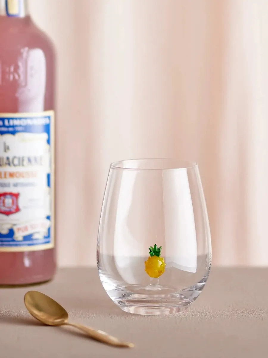 Bloomingville Misa Drinkglas - Transparant - Ø9cm