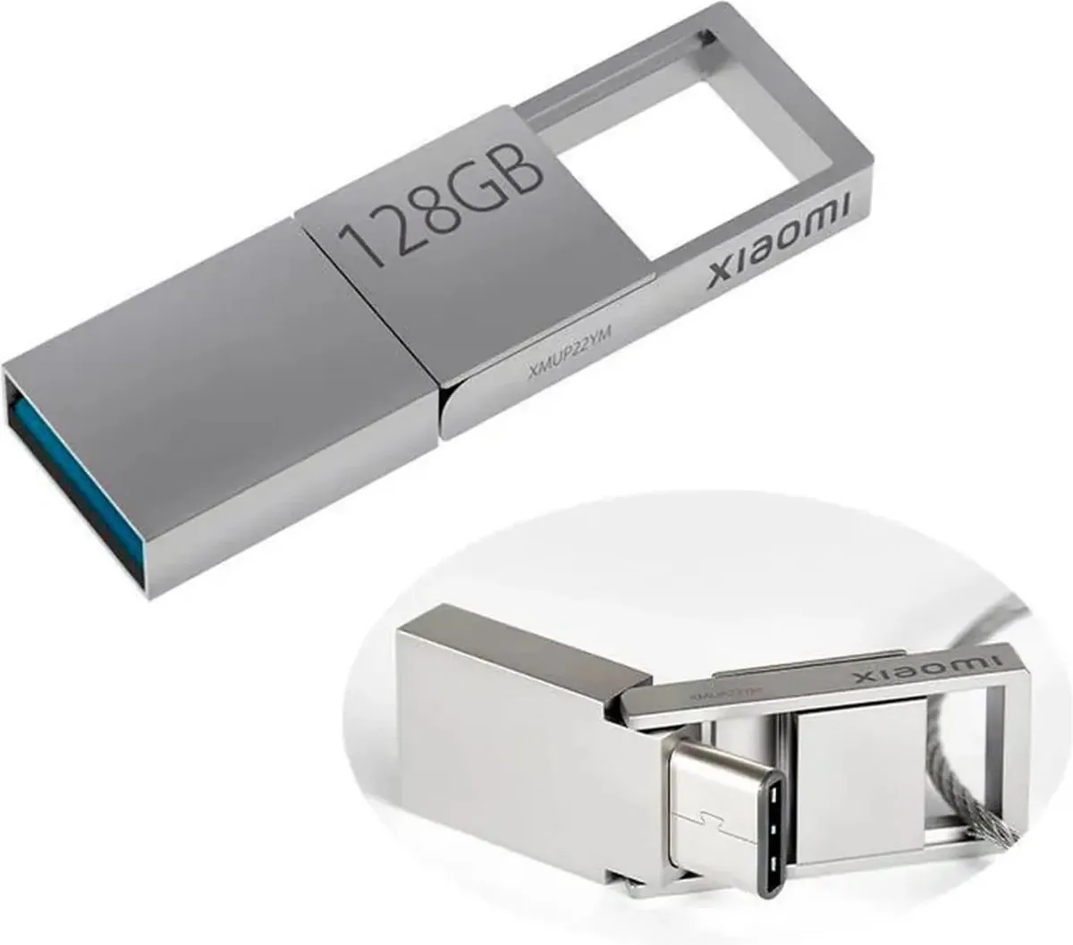 Xiaomi Dual-Interface Flash Drive BHR8816GL 128GB - Grijs
