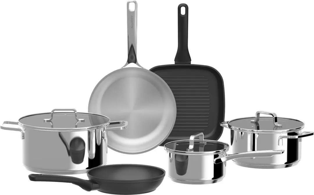 BergHOFF DiNA Helix 9-delige Kookpottenset