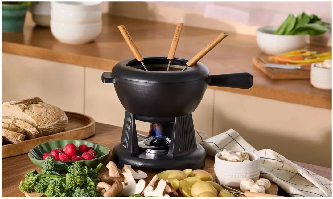 Le Creuset Fondueset 20cm 2,0L - Zwart