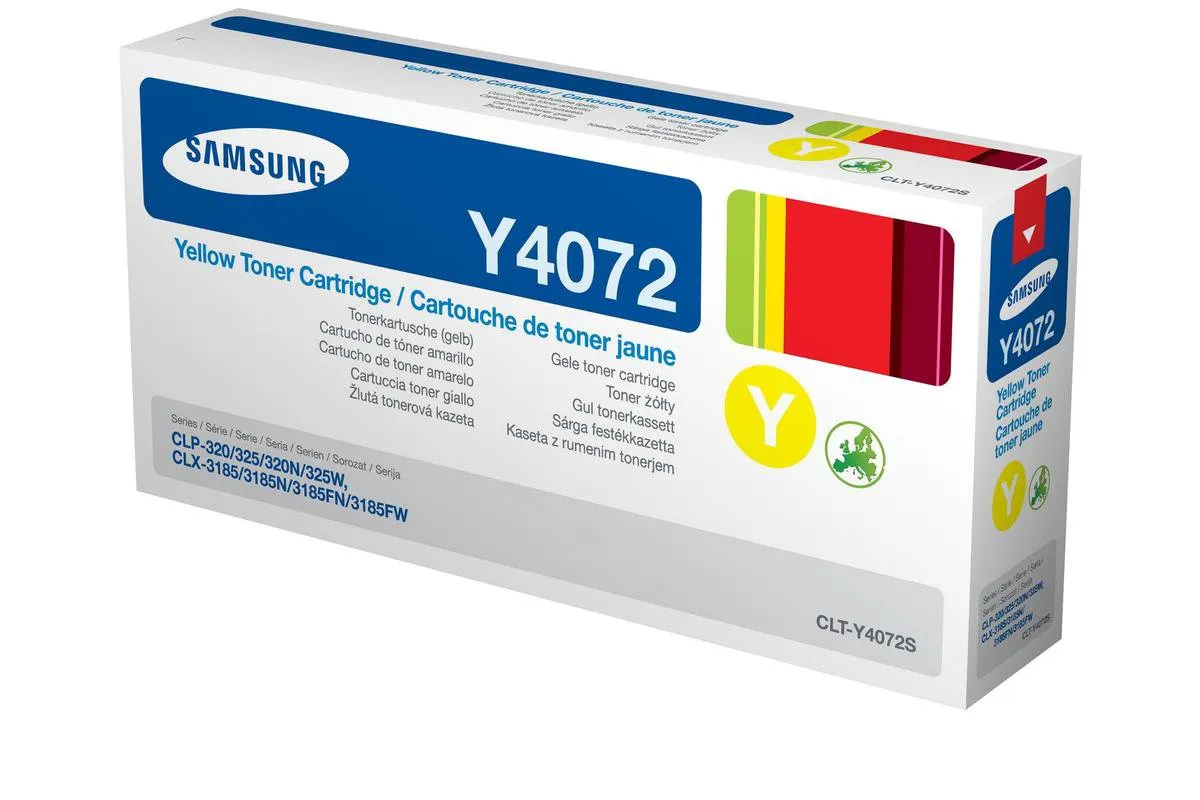 Samsung CLT-Y4072S Tonercartridge Geel - 1000 Pagina's