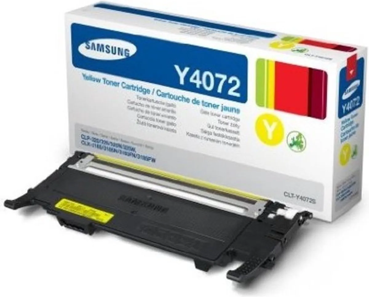 Samsung CLT-Y4072S Tonercartridge Geel - 1000 Pagina's
