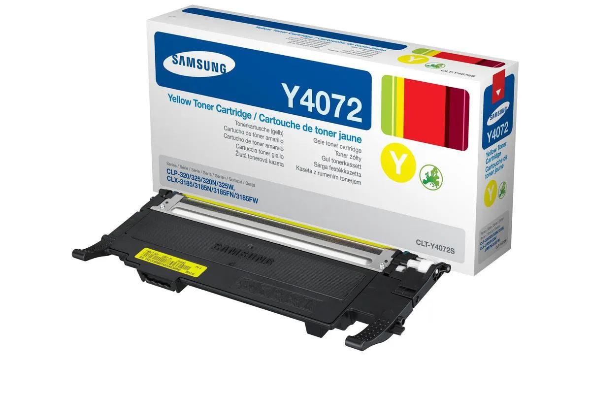 Samsung CLT-Y4072S Tonercartridge Geel - 1000 Pagina's
