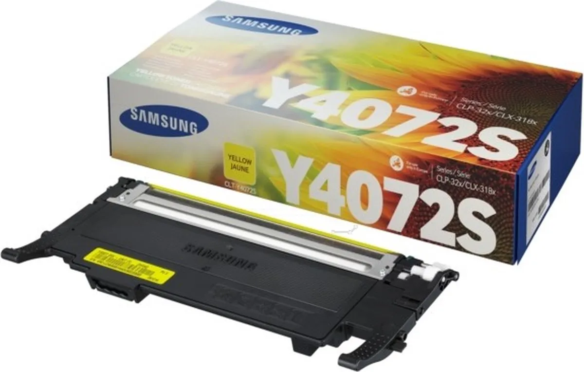 Samsung CLT-Y4072S Tonercartridge Geel - 1000 Pagina's