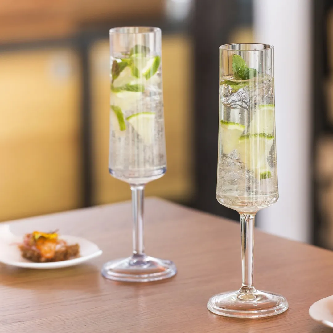 Koziol Champagneglas 0.1L Set van 2 - Transparant
