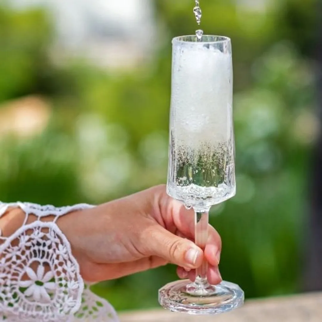 Koziol Champagneglas 0.1L Set van 2 - Transparant - afbeelding 6 van 6